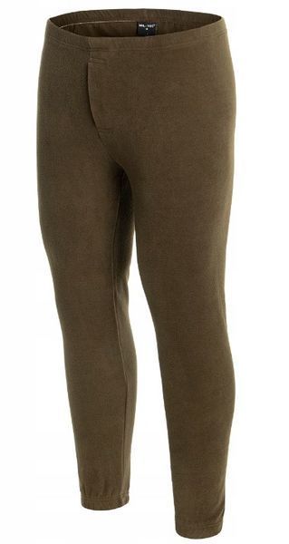 Флісова термобілизна з коміром MIL-TEC Olive 11220001-S 3