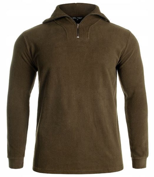 Флісова термобілизна з коміром MIL-TEC Olive 11220001-S 2
