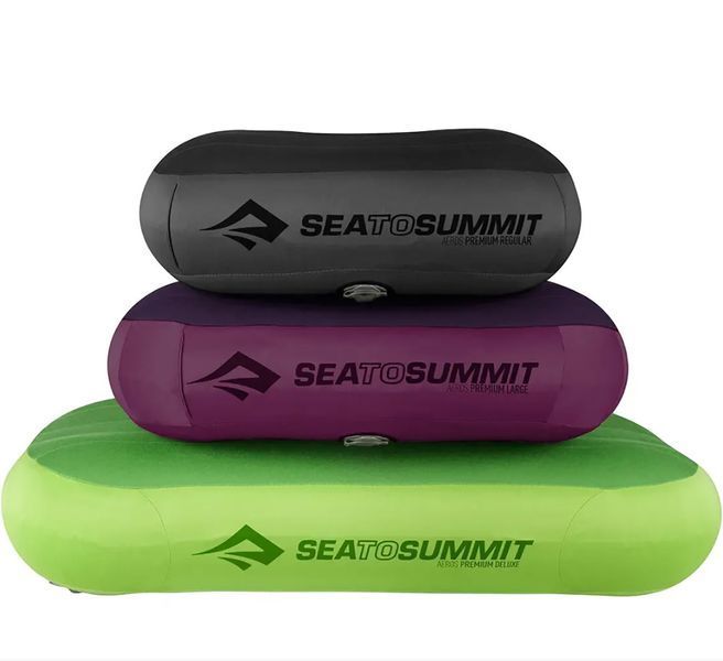 Надувная подушка Aeros Premium Pillow, 13х42х30см, Navy от Sea to Summit STS APILPREMLNB фото