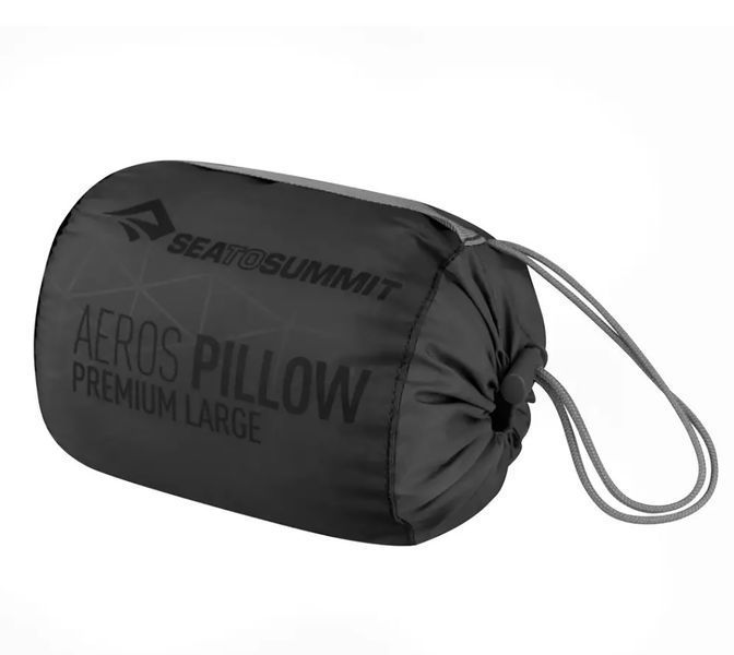 Надувная подушка Aeros Premium Pillow, 11х34х24см, Grey от Sea to Summit STS APILPREMRGY фото