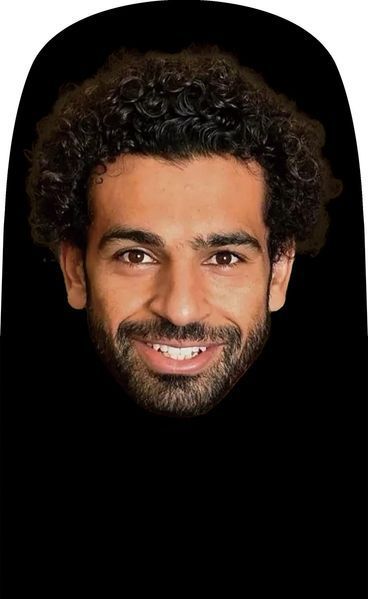 Маска известного человека "Mohamed Salah"