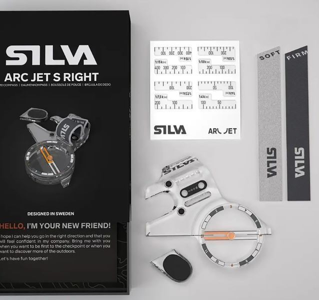 Компас Silva Arc Jet S Right для правої руки SLV 37896 фото