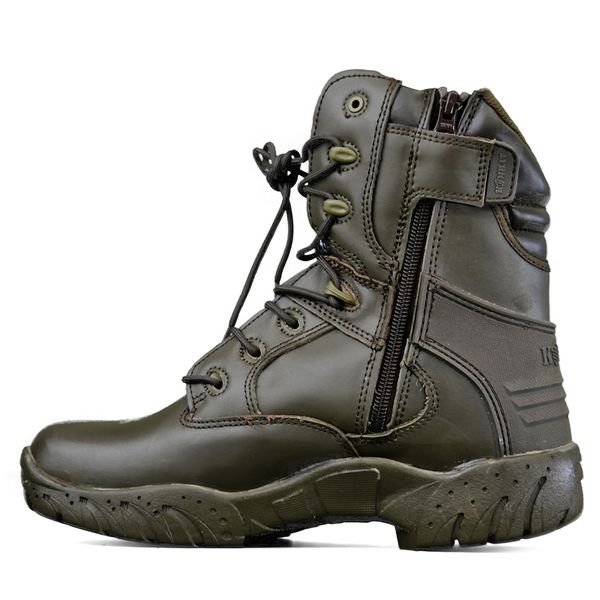 Ботинки Kombat UK Pro Boot All Leather коричневые (kb-tpb-brw) 15008-42 фото