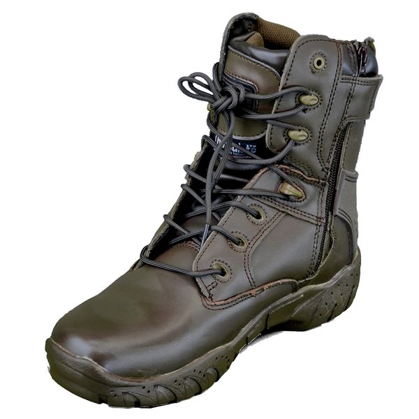 Ботинки Kombat UK Pro Boot All Leather коричневые (kb-tpb-brw) 15008-42 фото