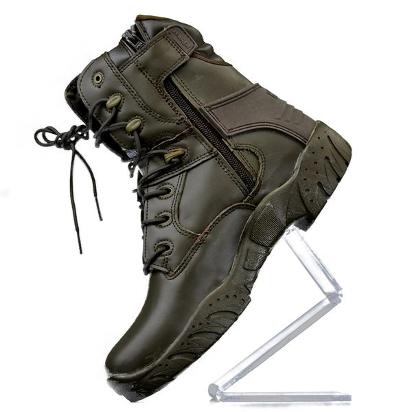 Ботинки Kombat UK Pro Boot All Leather коричневые (kb-tpb-brw) 15008-42 фото