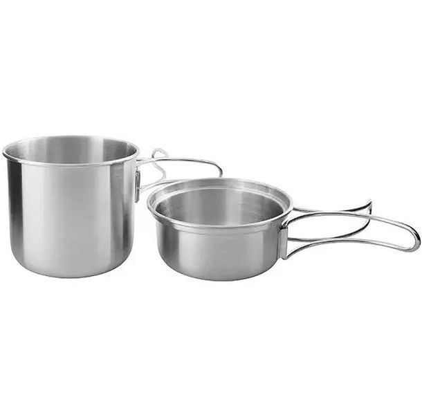 Набір кухлів Tatonka Handle Mug 500 Set, Silver TAT 4172.000 фото