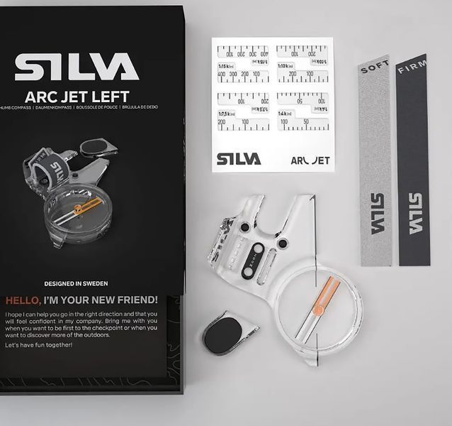 Компас Silva Arc Jet Left для лівої руки SLV 37897 2