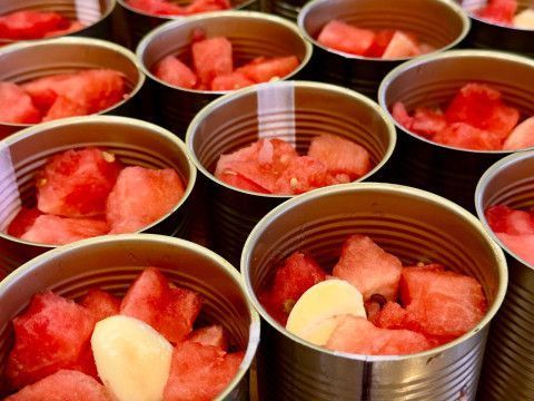 Консервированный Маринованный Арбуз с Перцем Чили &mdash; Вкусная Овощная Консерва Для Вашего Стола CWIJCHI фото