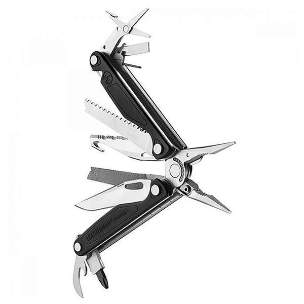 Мультитул Leatherman Charge Plus у чохлі, набор біт, картонна коробка