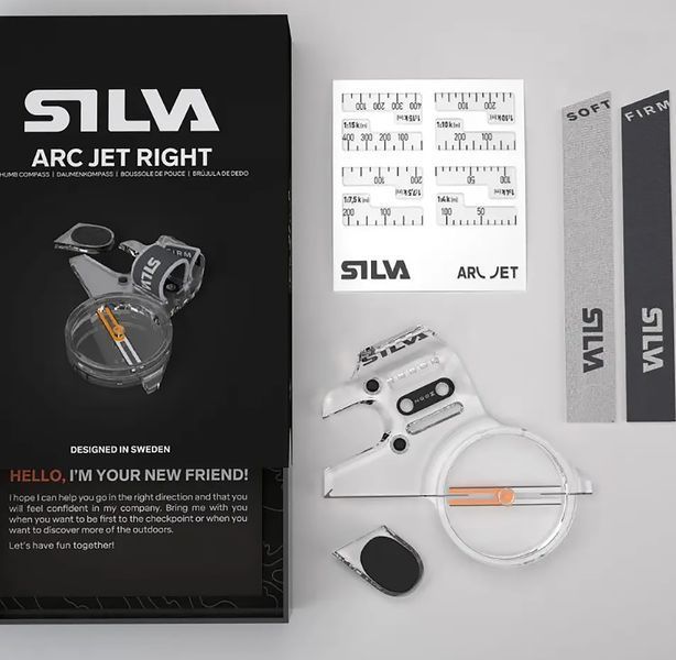 Компас Silva Arc Jet Right для правой руки SLV 37898 фото