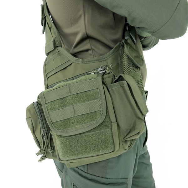 Сумка через плече Mil-Tec багатофункціональна Olive 13726501 фото