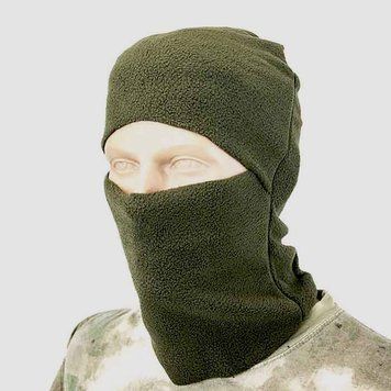 Балаклава флісова зимова олива