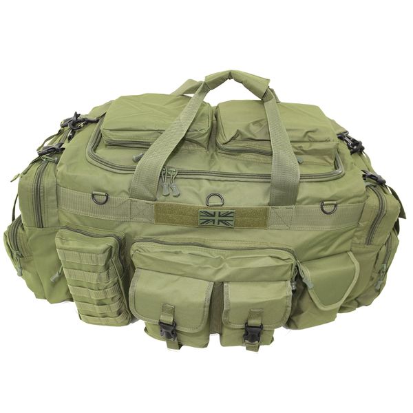 Сумка KOMBAT UK Saxon Holdall 125л Olive 6