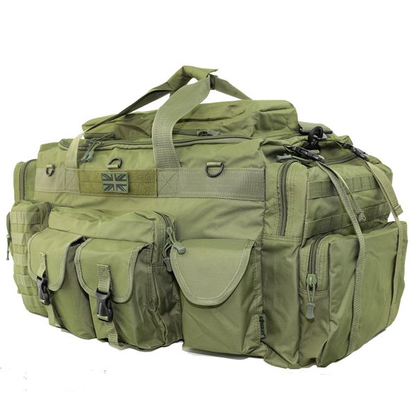 Сумка KOMBAT UK Saxon Holdall 125л Olive 4