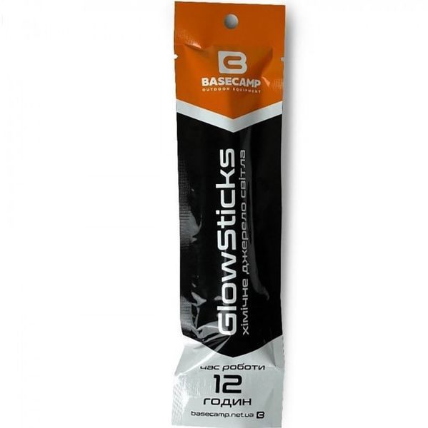 Химический источник освещения BaseCamp GlowSticks, White BCP 60411 фото