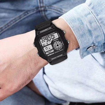 Годинник наручний SYNOKE 9619 black Outdoor Military Digital Watch 16531 1