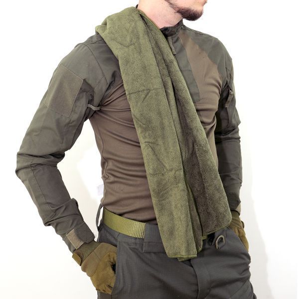 Рушник Mil-Tec Microfibre 80x40 см Olive 16011011  6