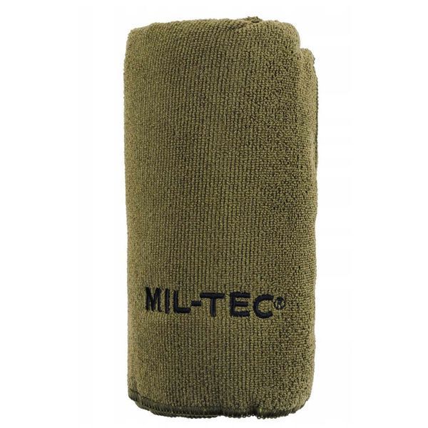 Рушник Mil-Tec Microfibre 80x40 см Olive 16011011  3