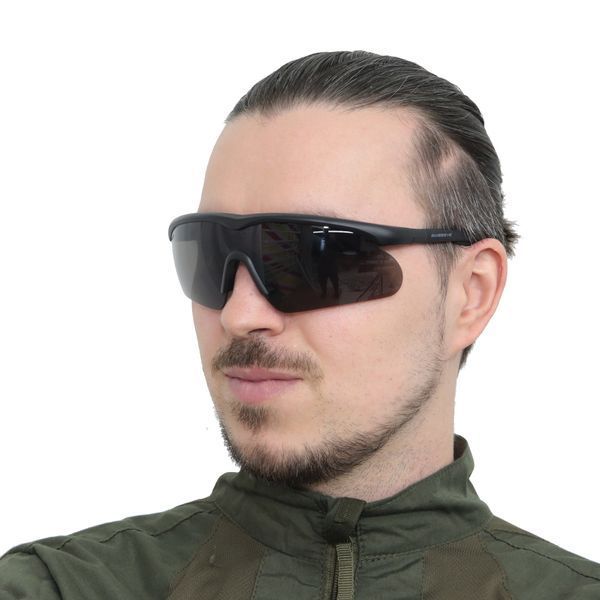 Окуляри Swiss  Eye Raptor black з кейсом 10161  5